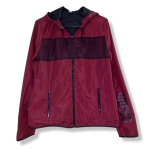 🔴 OVER 50% OFF!!! Guess Lightweight Windbreaker Full-Zip Jacket